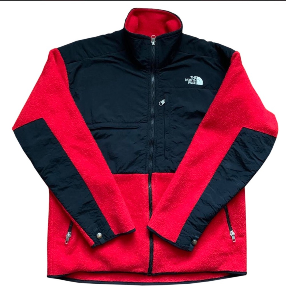 Vintage 90’s The North Face Red Denali Fleece Jacket